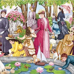 Jigsaw puzzle: Walk in the park