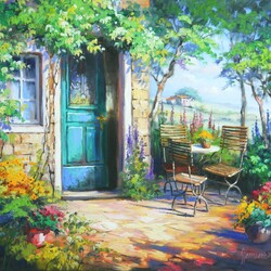 Jigsaw puzzle: Summer day