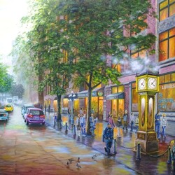 Jigsaw puzzle: City street