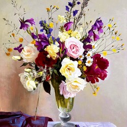 Jigsaw puzzle: Bouquet