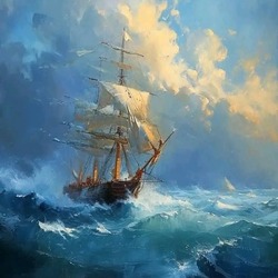 Jigsaw puzzle: And he, rebellious, asks for a storm