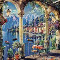 Jigsaw puzzle: On Lake Como