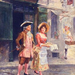 Jigsaw puzzle: Flirting