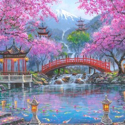 Jigsaw puzzle: Japanese garden