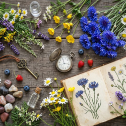 Jigsaw puzzle: Summer table