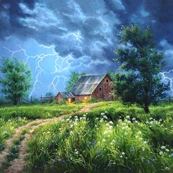 Jigsaw puzzle: Storm