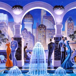Jigsaw puzzle: Life in the big city