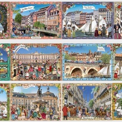 Jigsaw puzzle: Fun trip
