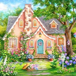 Jigsaw puzzle: Happy Home
