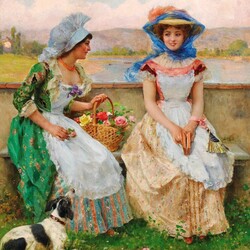 Jigsaw puzzle: Girlfriends