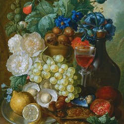 Jigsaw puzzle: Still life with oysters