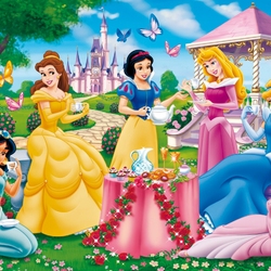 Jigsaw puzzle: Princess Tea Ceremonies