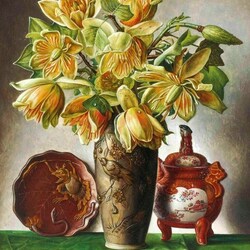 Jigsaw puzzle: Chinese still life