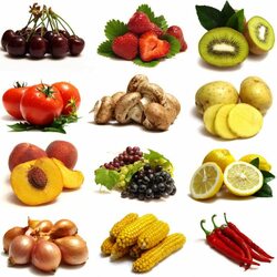 Jigsaw puzzle: Collage of vegetables and fruits