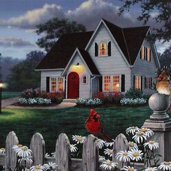 Jigsaw puzzle: Guest house