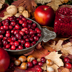 Jigsaw puzzle: Still life with cranberries