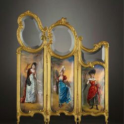 Jigsaw puzzle: Antique screen
