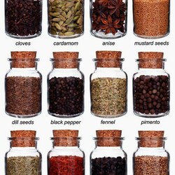 Jigsaw puzzle: Spices and condiments in jars
