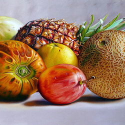 Jigsaw puzzle: Tropical fruits