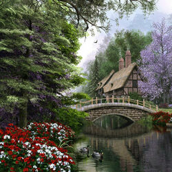 Jigsaw puzzle: Secluded cottage