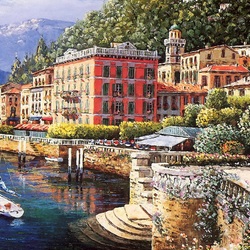 Jigsaw puzzle: Lake Como, Bellagio