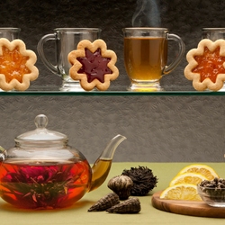 Jigsaw puzzle: Flower tea