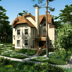 Jigsaw puzzle: Cottage in the forest