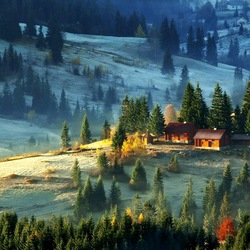 Jigsaw puzzle: The first ray in the Carpathians