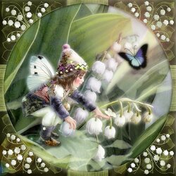 Jigsaw puzzle: Fairy Lily of the Valley