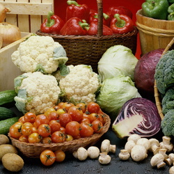 Jigsaw puzzle: Vegetables