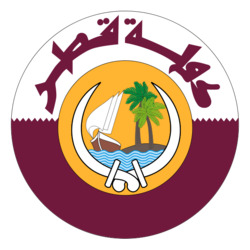 Jigsaw puzzle: Coat of arms of Qatar