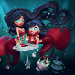 Jigsaw puzzle: Mermaid party