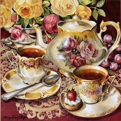 Jigsaw puzzle: Traditional tea