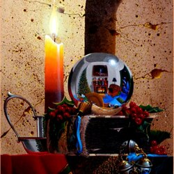 Jigsaw puzzle: Still life with candle and ball