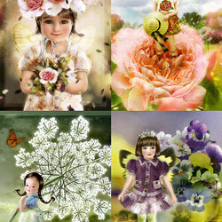 Jigsaw puzzle: Flower fairies