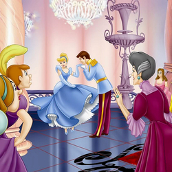 Jigsaw puzzle: Cinderella at the ball