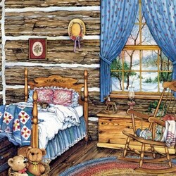 Jigsaw puzzle: Teddy's room