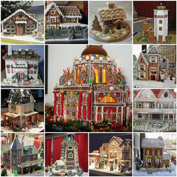 Jigsaw puzzle: Gingerbread palace