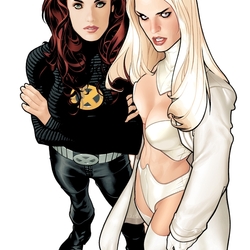 Jigsaw puzzle: Gina Gray and Emma Frost