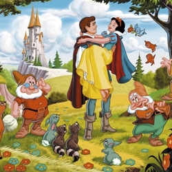Jigsaw puzzle: Snow White's happiness