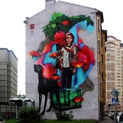 Jigsaw puzzle: Paintings by street artists