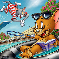 Jigsaw puzzle: Tom and Jerry Vacation