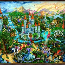 Jigsaw puzzle: Fairy kingdom