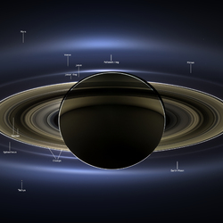 Jigsaw puzzle: Saturn: shot by Cassini