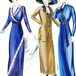 Jigsaw puzzle: Early 20th century fashion
