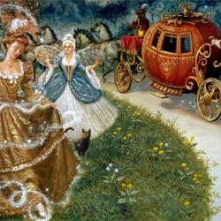 Jigsaw puzzle: Cinderella's carriage