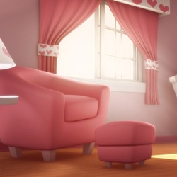 Jigsaw puzzle: Pink room