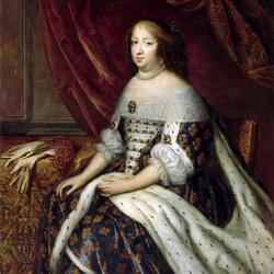 Jigsaw puzzle: Anne, Queen of France, wife of Louis XIII. Anne of Austria
