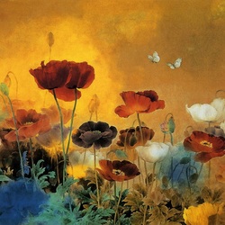 Jigsaw puzzle: Poppies