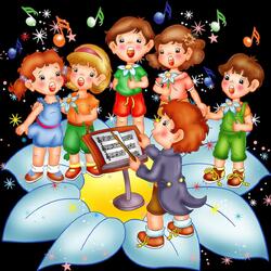 Jigsaw puzzle: Children's choir